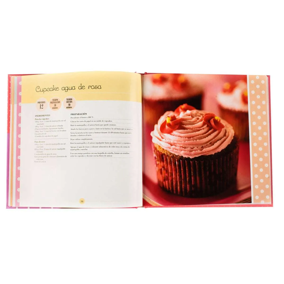 Cupcakes Libro De Recetas + Moldes - Imagen 3