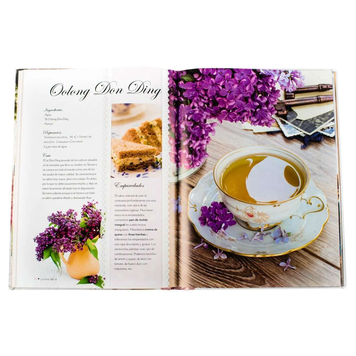 La Hora Del Të Preparación Servicio Cata dulces 1 Tomo - Imagen 2