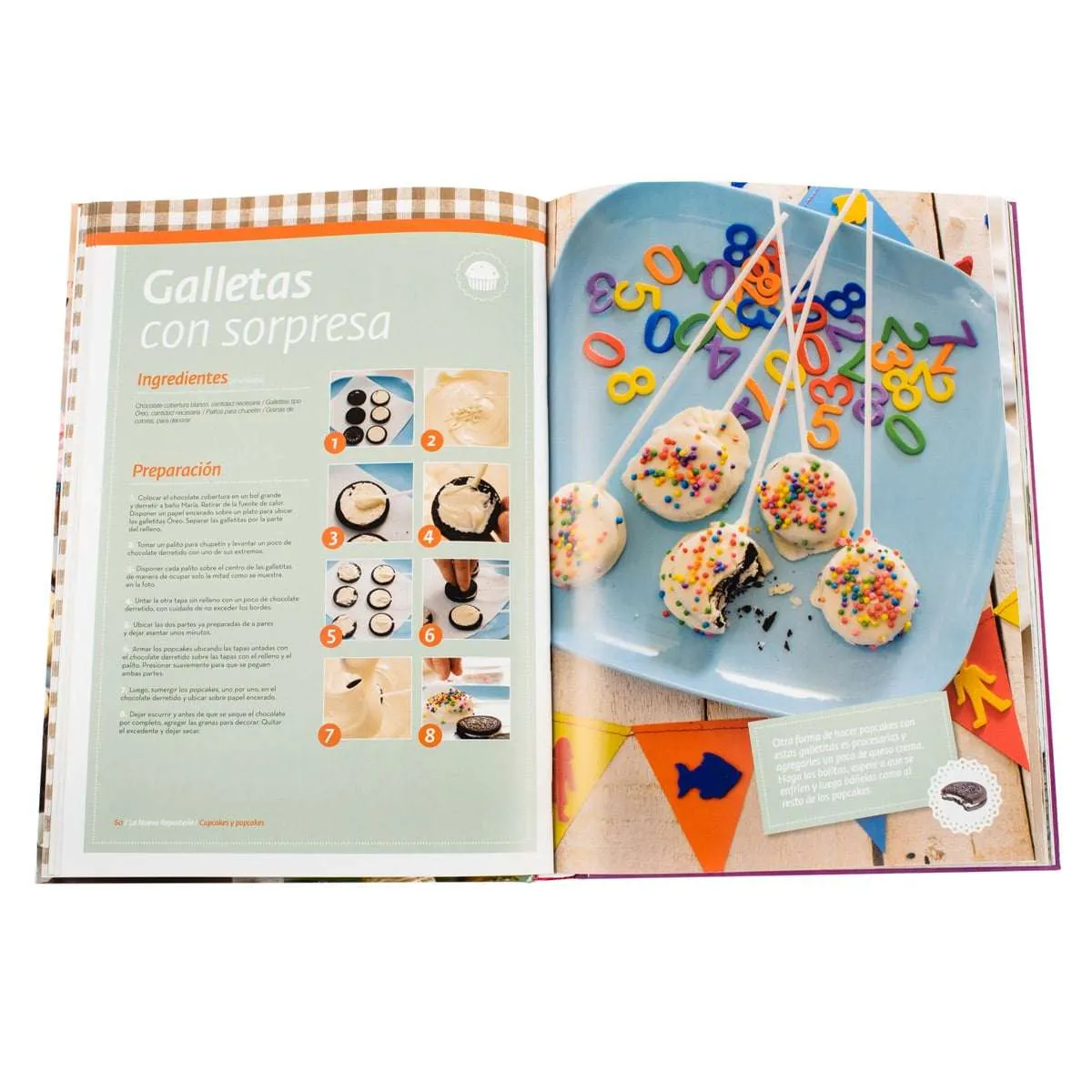 La Nueva Repostería Cupcakes, Popcakes Y Macarons 1 Tomo - Imagen 2