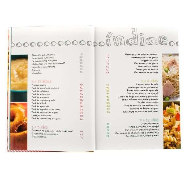 Recetas Nutritivas Para Bebes, Niños Y Adolescentes 1 Tomo - Imagen 3