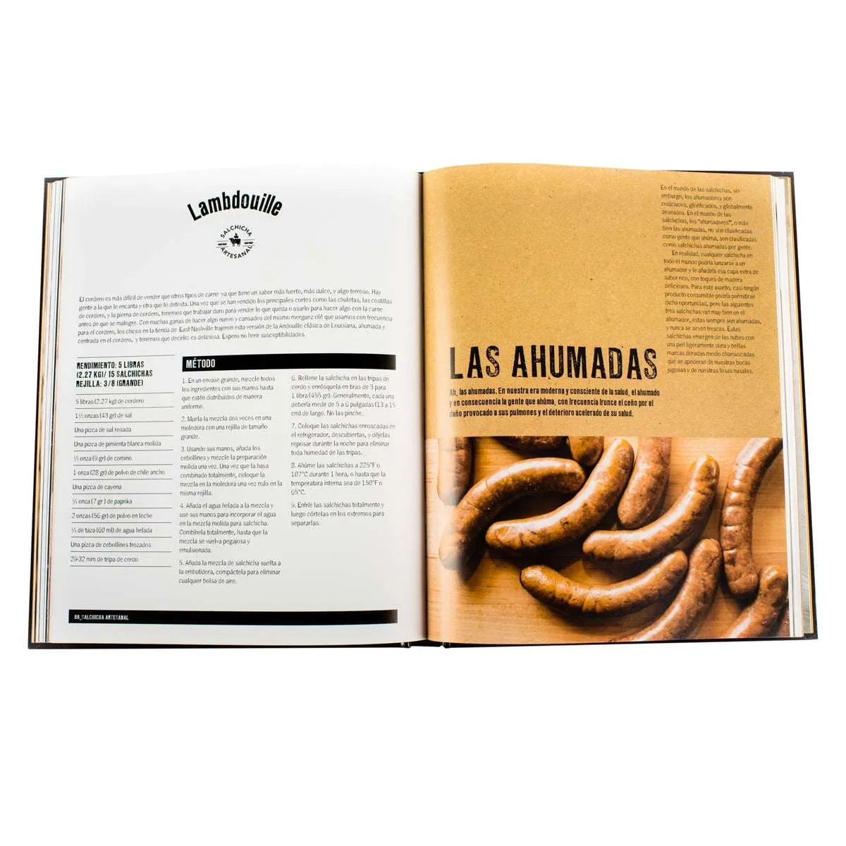 Salchicha Artesanal Recetas Técnicas 1 Tomo - Imagen 2