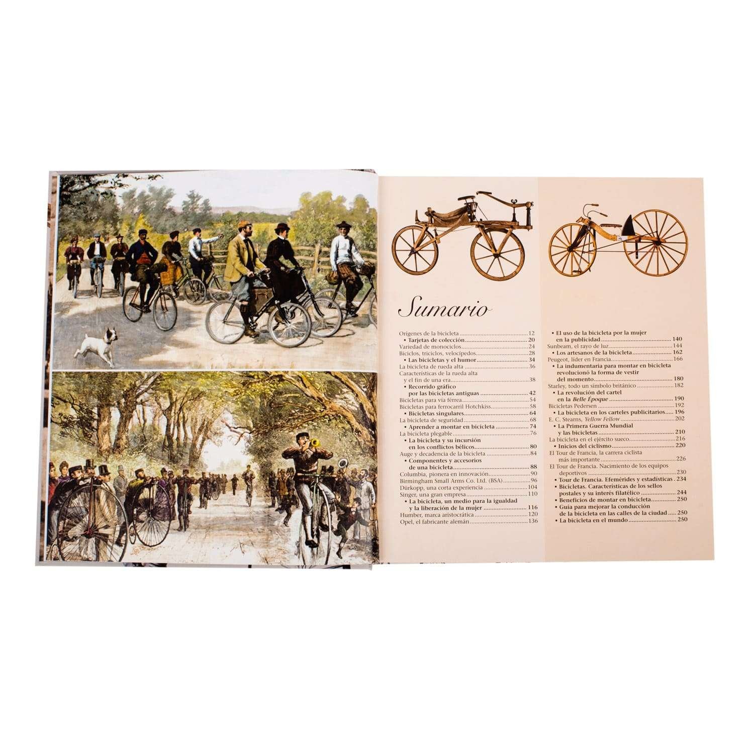 Atlas Ilustrado Bicicletas Muy Antiguas 1 Tomo - Imagen 2