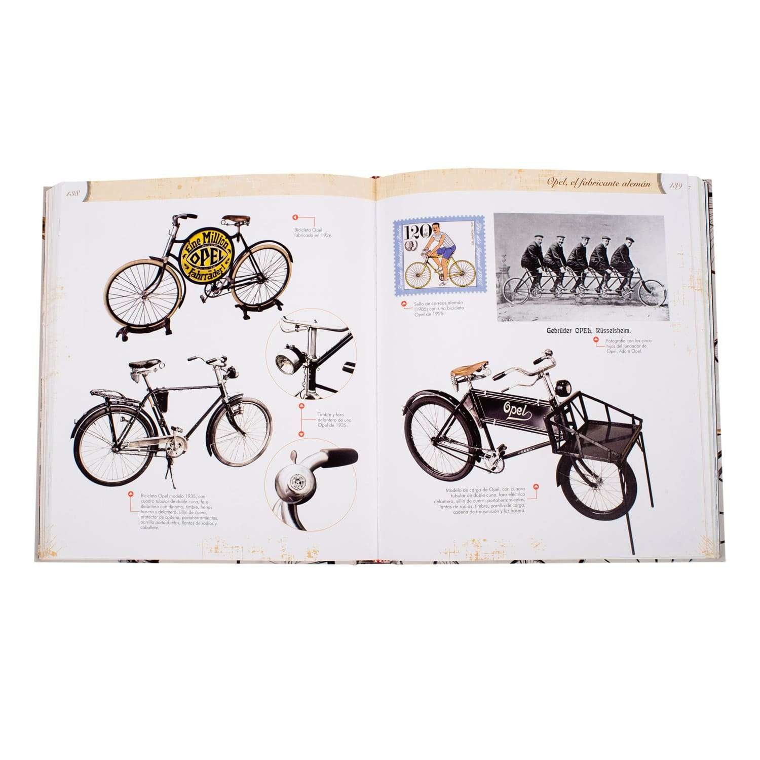 Atlas Ilustrado Bicicletas Muy Antiguas 1 Tomo - Imagen 3