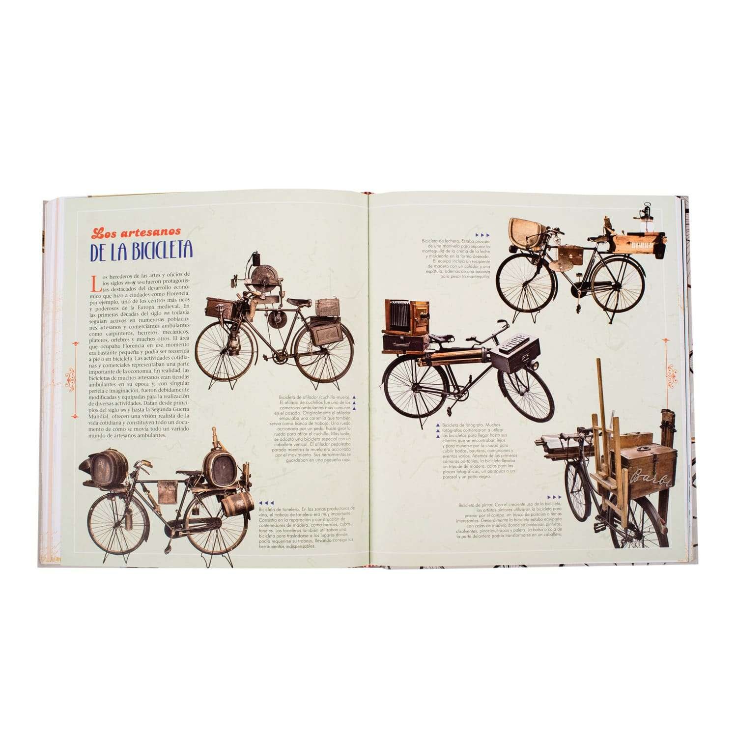 Atlas Ilustrado Bicicletas Muy Antiguas 1 Tomo - Imagen 4
