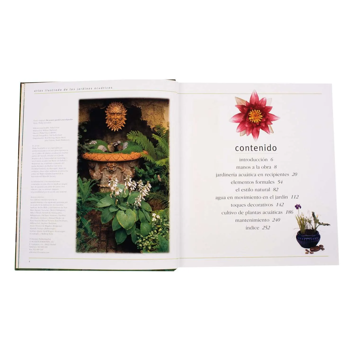 Atlas Ilustrado De Los Jardines Acuáticos 1 Tomo - Imagen 2