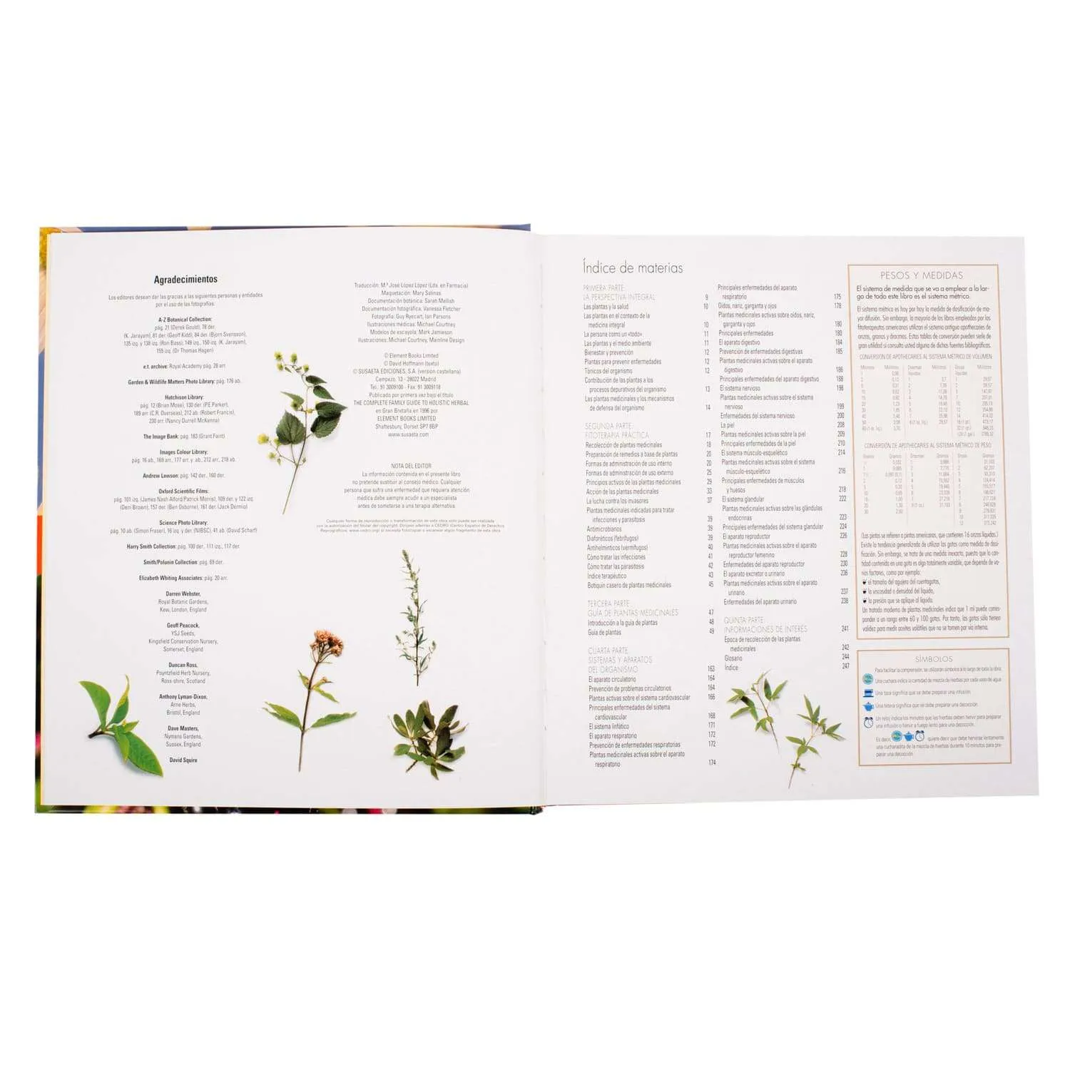 Atlas Ilustrado De Las Plantas Medicinales 1 Tomo - Imagen 2