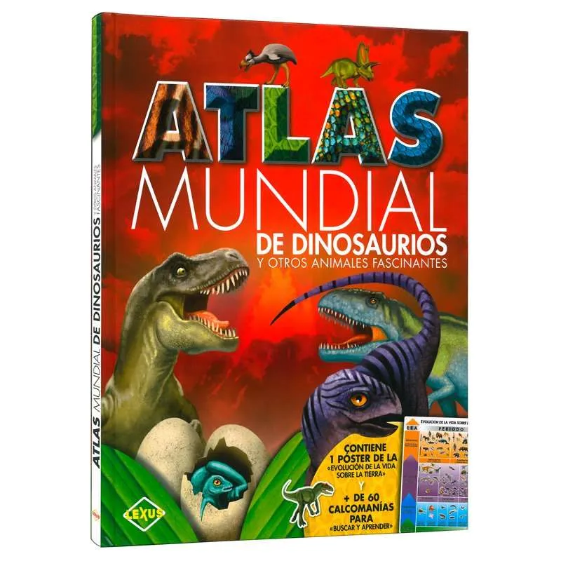 Atlas Mundial De Dinosaurios Y Otros Animales