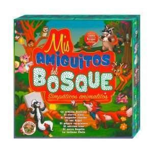 Mis Amiguitos Del Bosque Simpáticos Animalitos 8 Libros + Cd