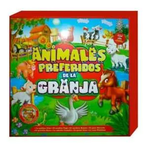Animales Preferidos De La Granja 8 Libros + Cd