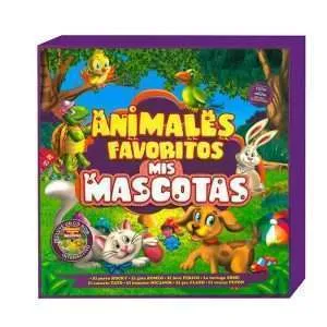 Animales Favoritos Mis Mascotas 8 Libros + Cd