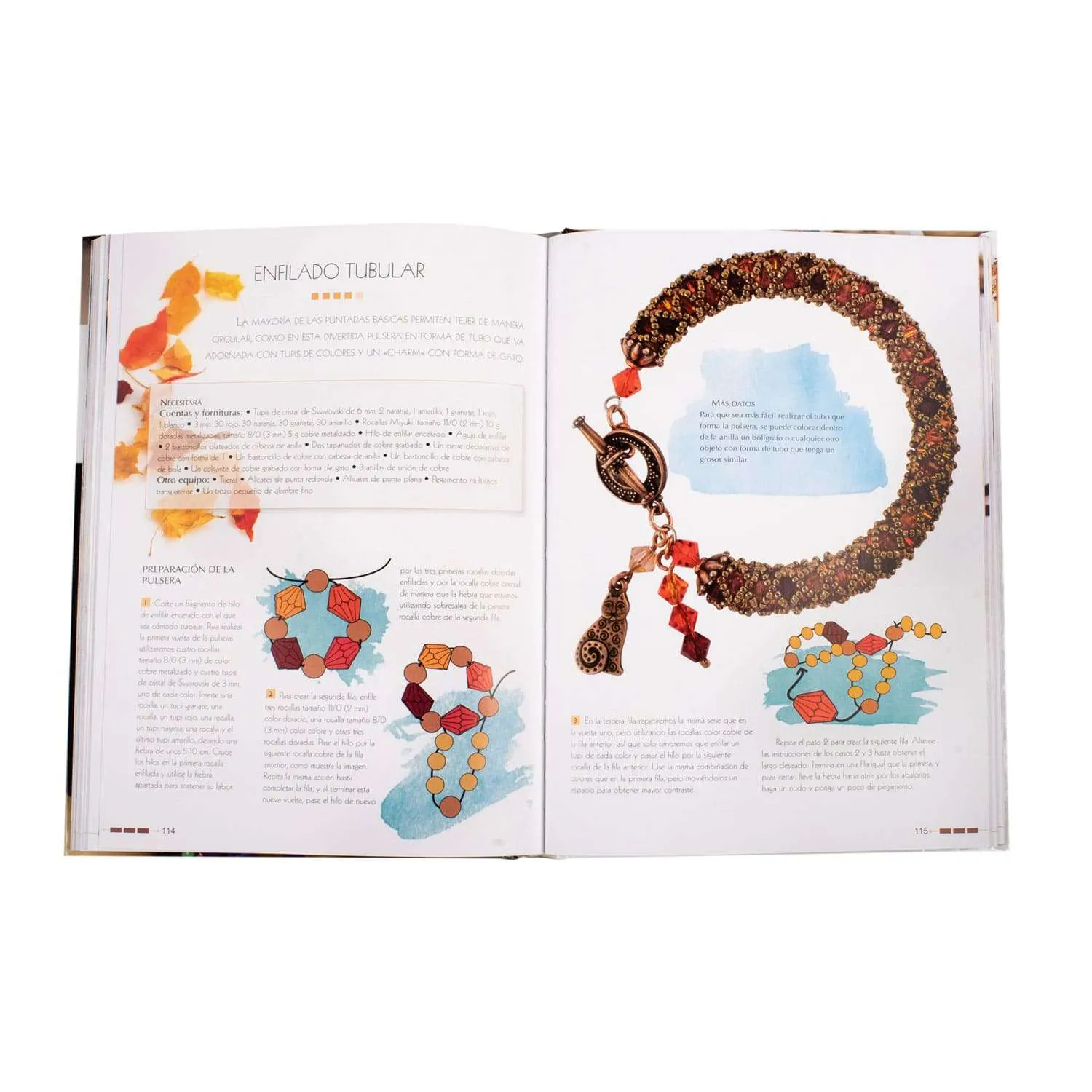 Diseño De Bisutería Con Abalorios Proyectos Paso A Paso Para Diseñar Joyería 1 Tomo - Imagen 3