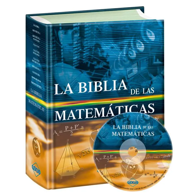 La Biblia De Las Matemáticas 1 Tomo + Cd