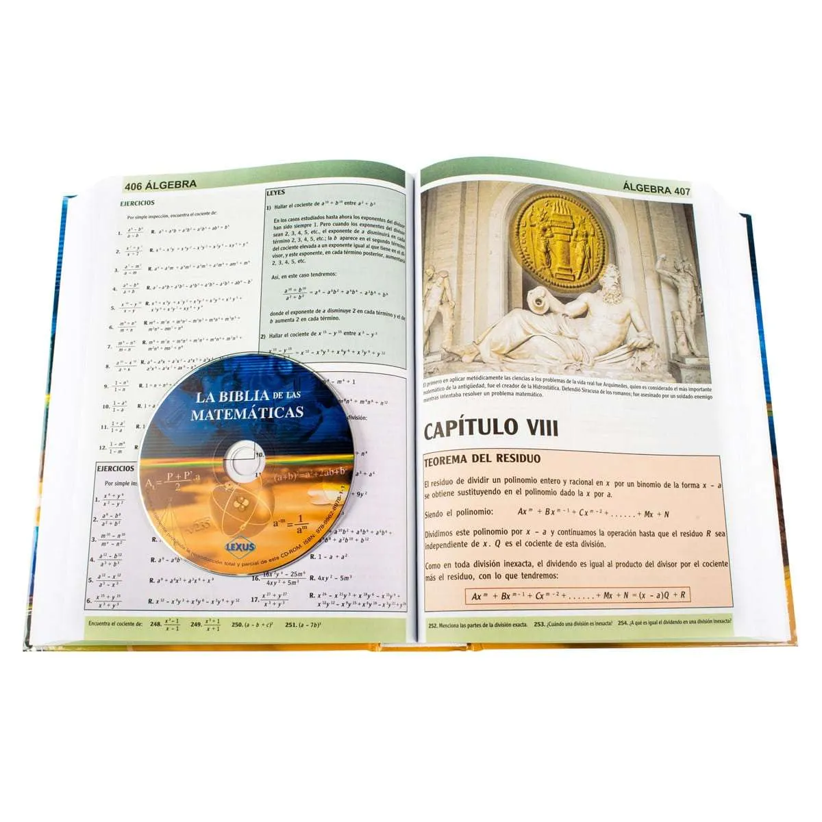 La Biblia De Las Matemáticas 1 Tomo + Cd - Imagen 3