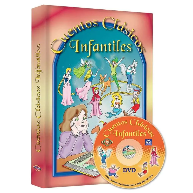 Cuentos Clásicos Infantiles 1 Tomo + Dvd