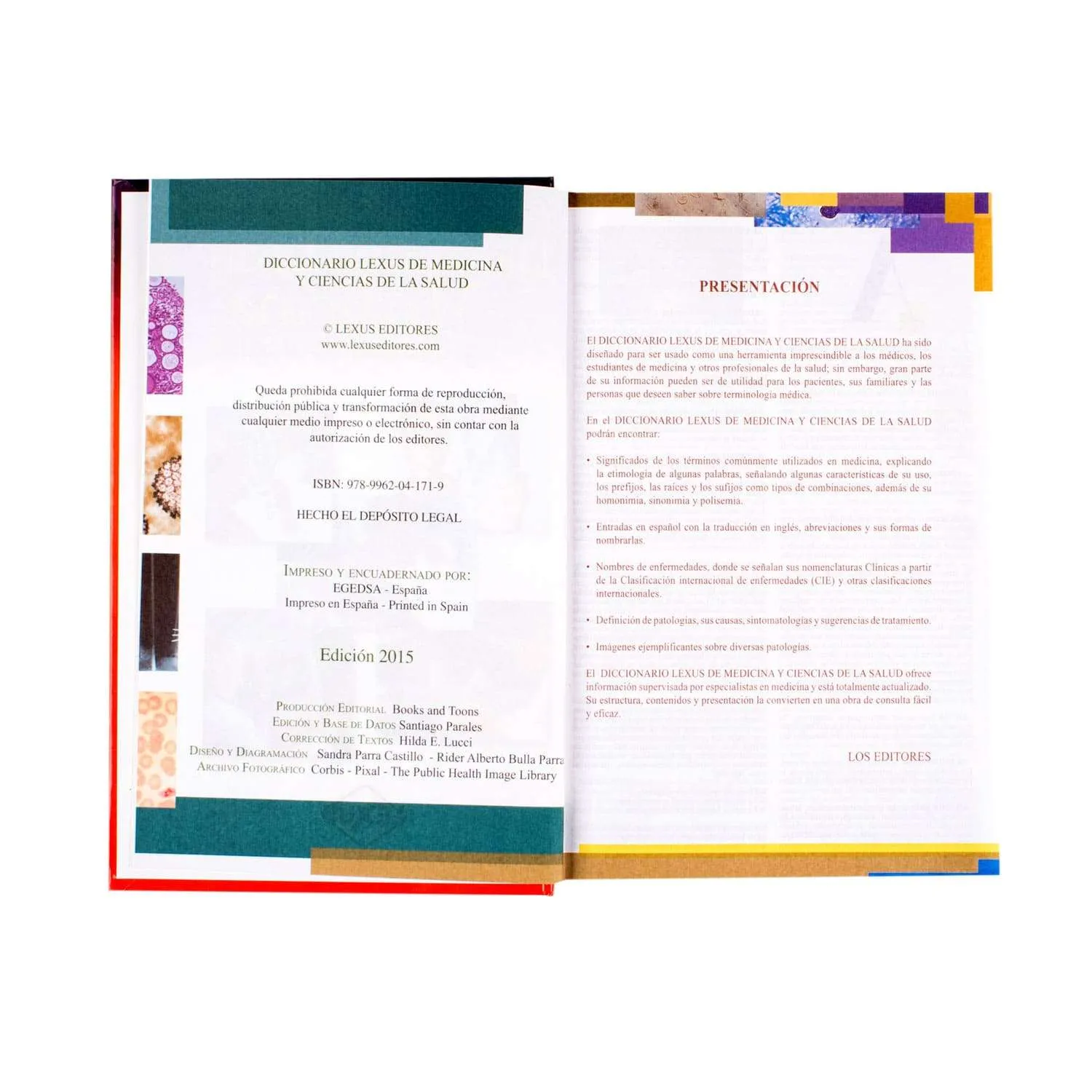 Diccionario Lexus De Medicina Y Ciencias De La Salud 1 Tomo - Imagen 2