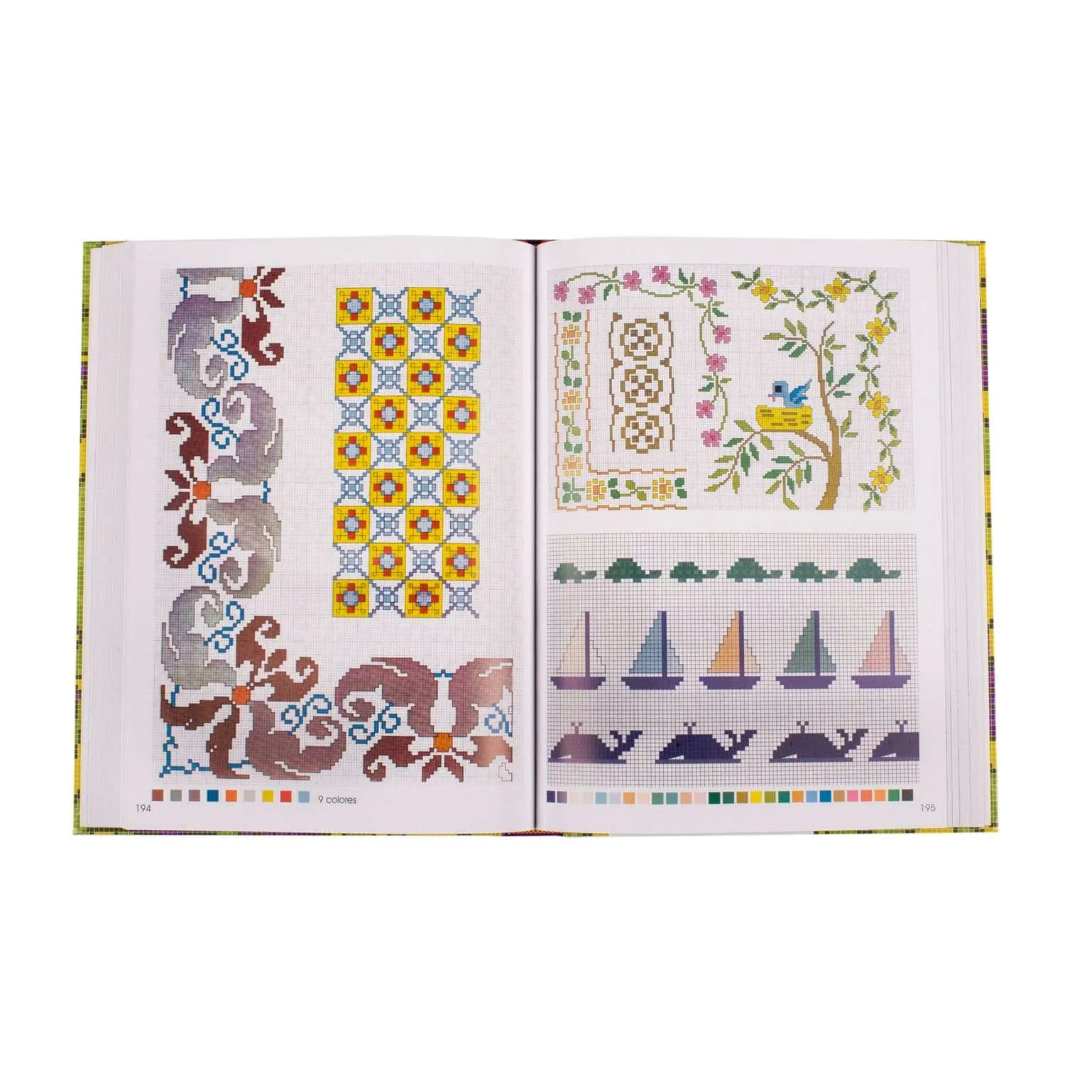 Labores En Punto Cruz 1 Tomo - Imagen 4