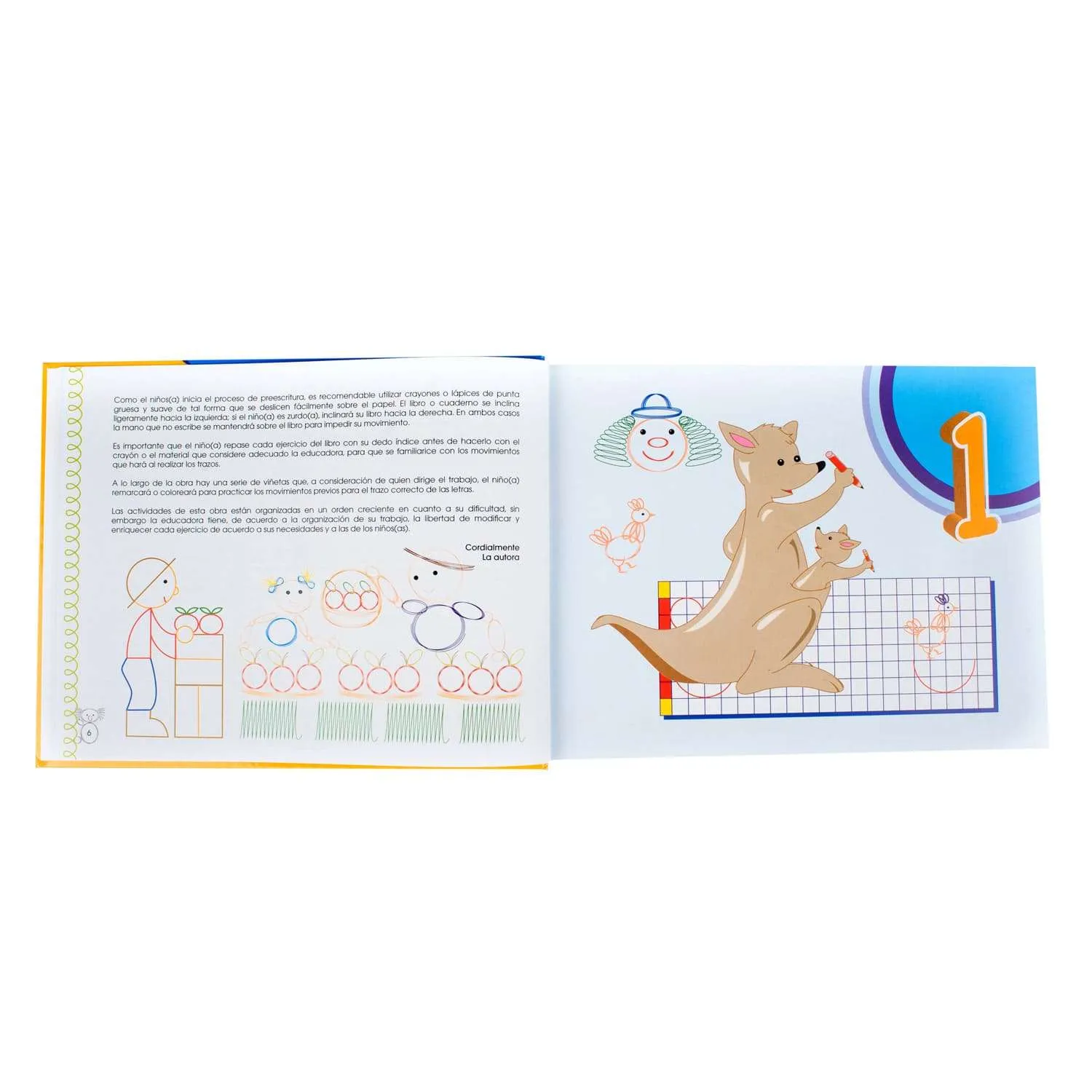 Script Y Cursiva Preescolar Ejercicios Para Aprender Letra 1 Tomo + Cd - Imagen 2