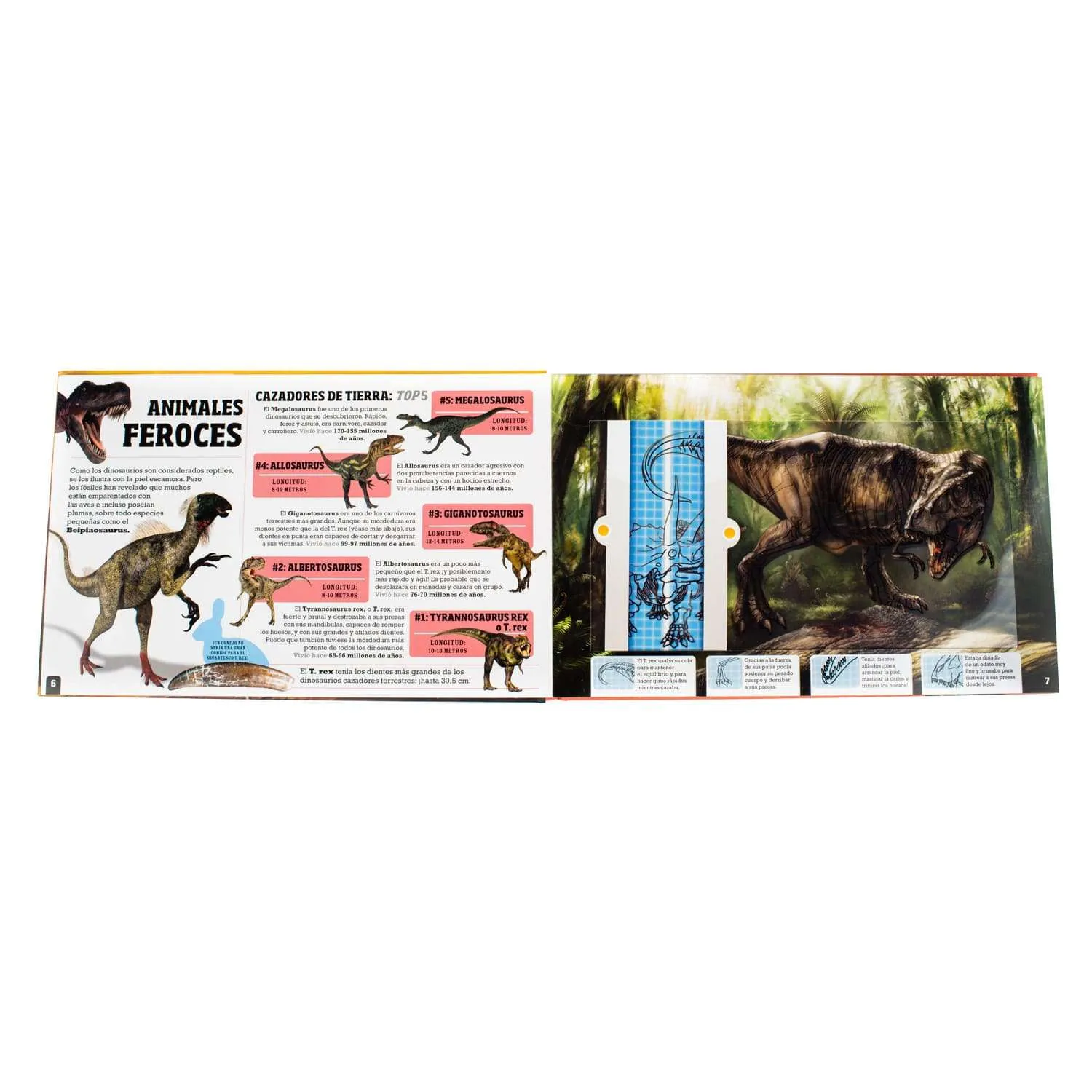 Scanorama Dinosaurios Desliza… Escanea… Y Descubre - Imagen 3