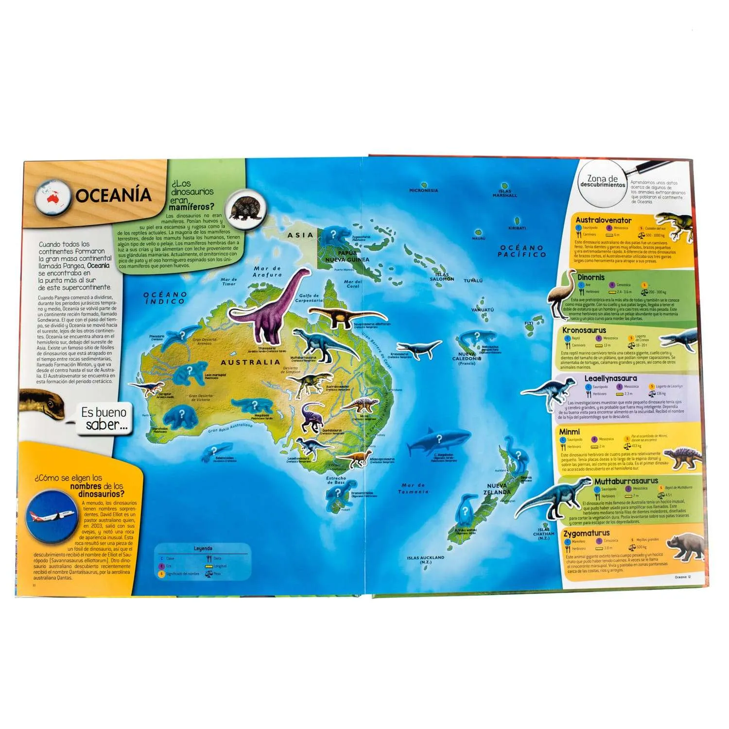 Atlas Mundial De Dinosaurios Y Otros Animales - Imagen 4