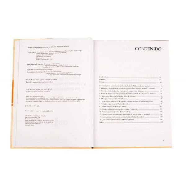 Manual De Tratamiento Y Recostruccion De Heridas En Pequeños Animales 1 Tomo - Imagen 2