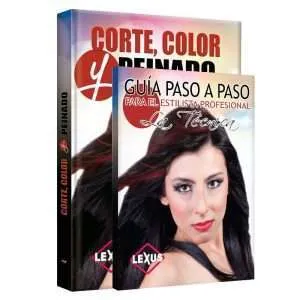 Corte Color Y Peinado + Guia Paso A Paso 1 Tomo