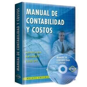 Manual De Contabilidad Y Costos 1 Tomo + Cd