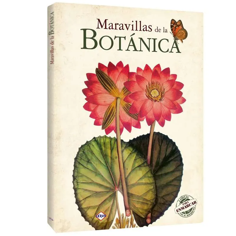 Maravillas De La Botánica + Láminas Para Enmarcar 1 Tomo