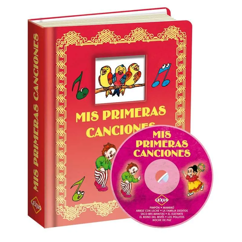 Mis Primeras Canciones 1 Tomo + Cd