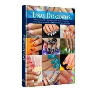 Uñas Decoradas Tecnica Artificial Moldeadas Resina Pincelada 1 Tomo