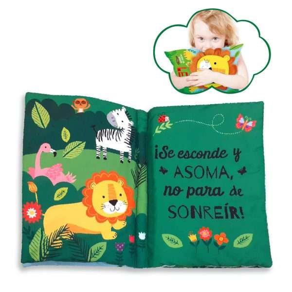 Hora De Jugar Con Leon Libro En Tela - Imagen 2