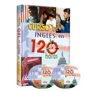 Curso De Ingles 120 Horas 1 Tomo + 3 Cds + 3 Dvds