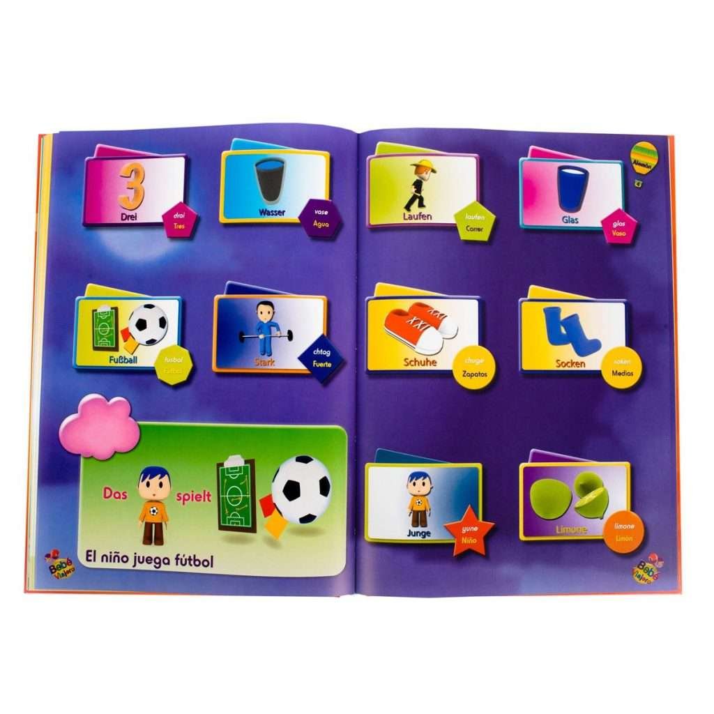 Metodo De Multilinguistico Para Niños Bebe Viajero 1 Tomo + Complemento ...