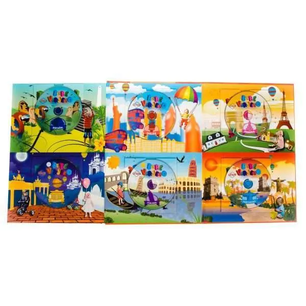 Metodo De Multilinguistico Para Niños Bebe Viajero 1 Tomo + Complemento L Dvds - Imagen 4