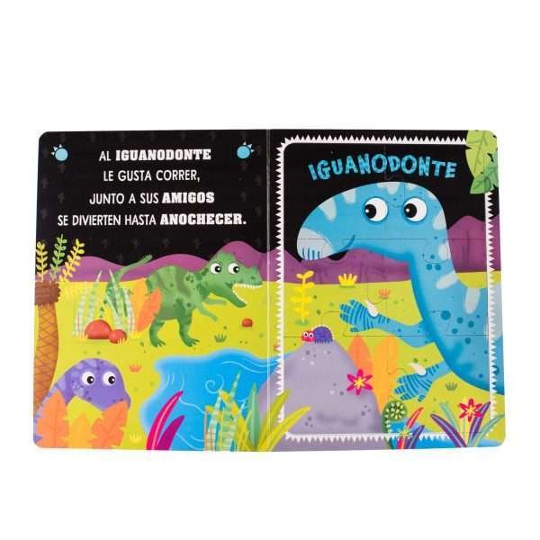 Diplodoco Rompecabezas De Carton - Imagen 3