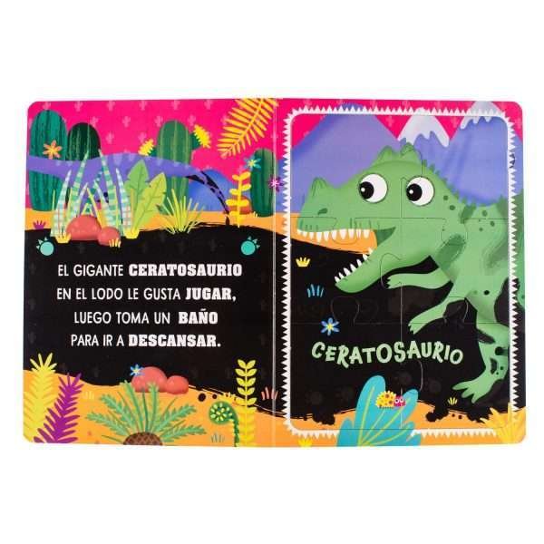 Diplodoco Rompecabezas De Carton - Imagen 4