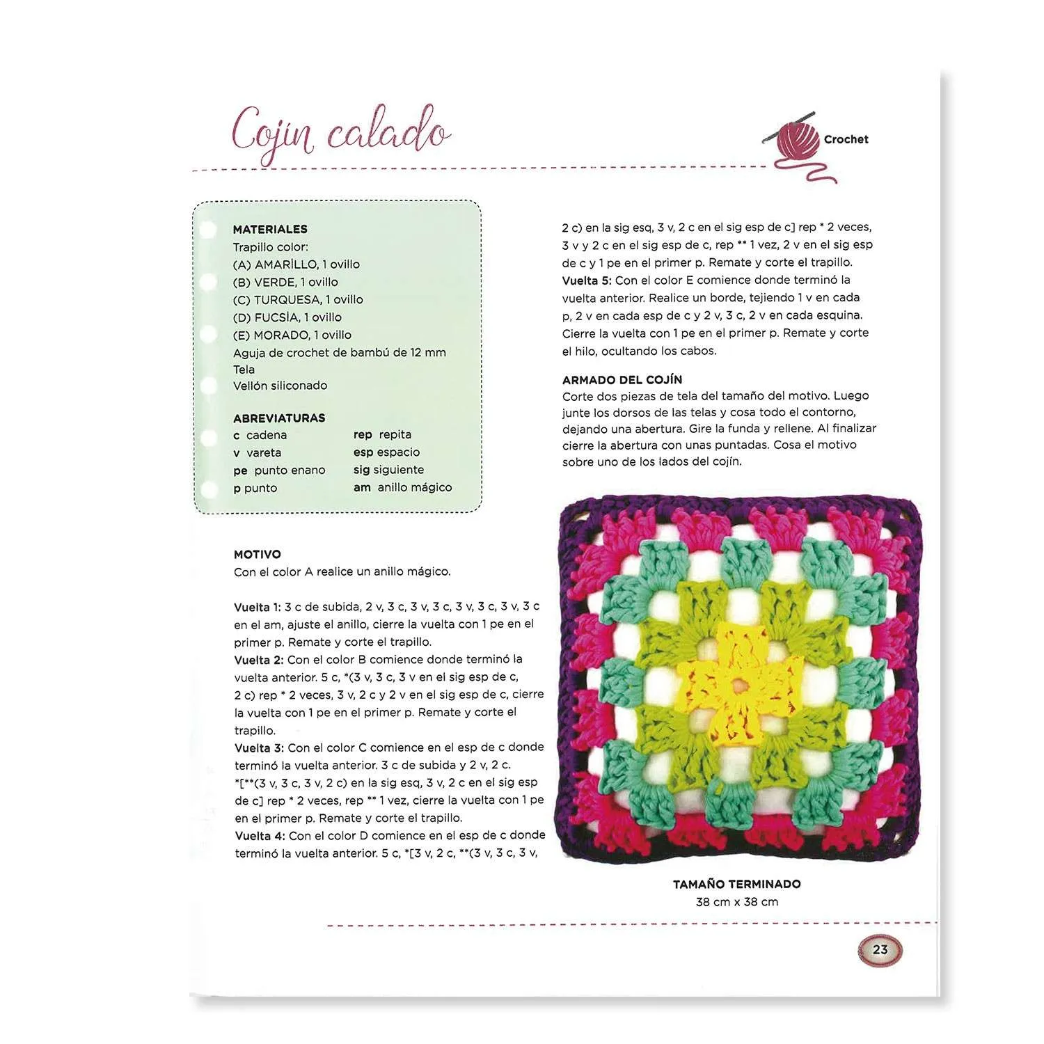 Crochet Con Trapillo Crear Con Tus Manos - Imagen 2