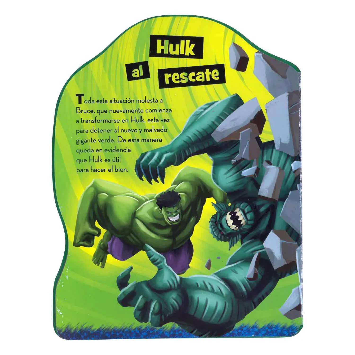 Hulk La Fuerza De Un Súper Héroe Troquelado 1 Tomo - Imagen 2