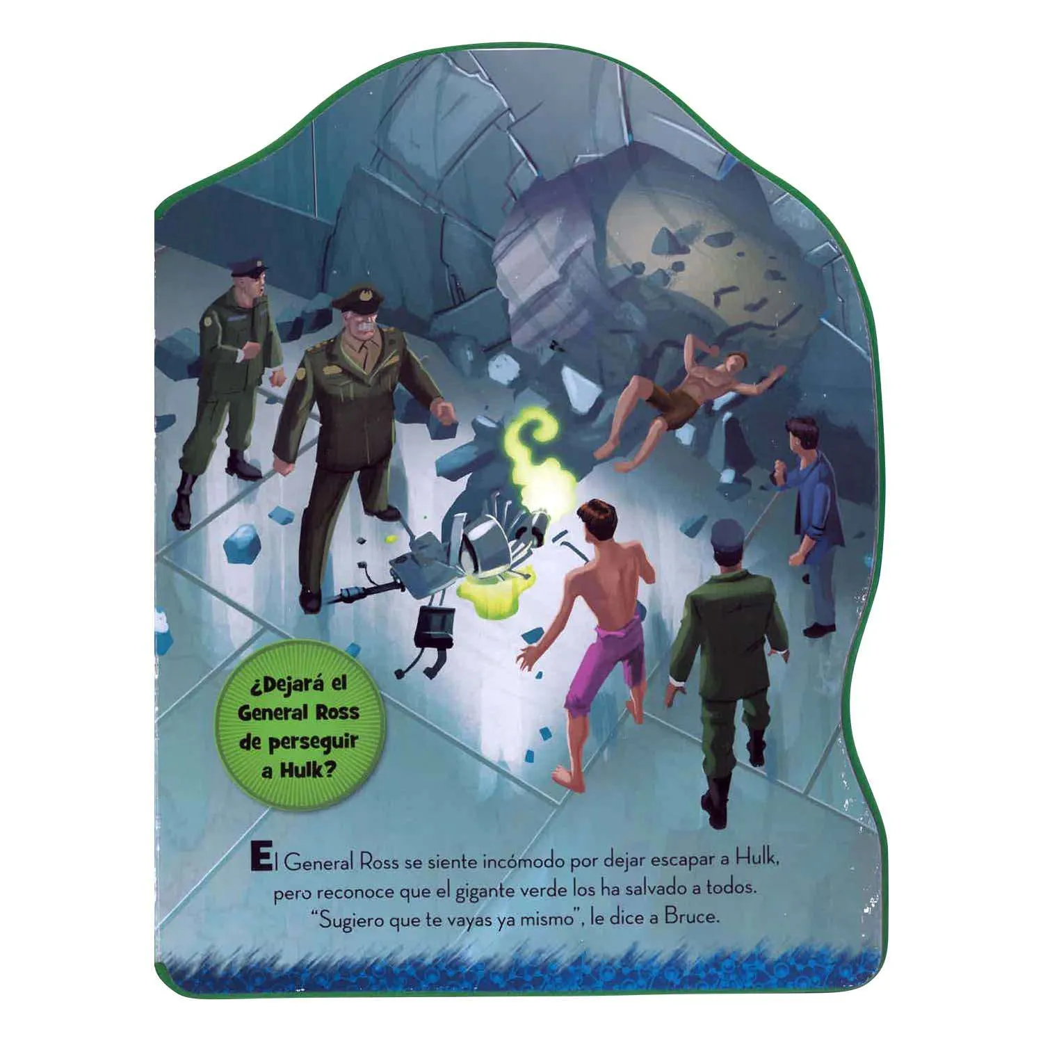 Hulk La Fuerza De Un Súper Héroe Troquelado 1 Tomo - Imagen 3