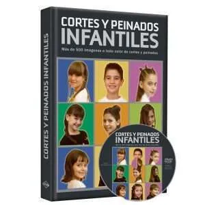 Cortes Y Peinados Infantiles 1 Tomo + Dvd