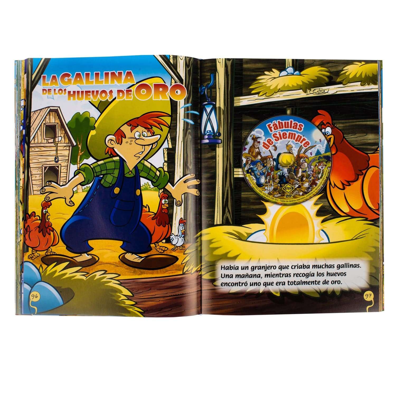 Fabulas De Siempre 1 Tomo + Dvd - Imagen 5