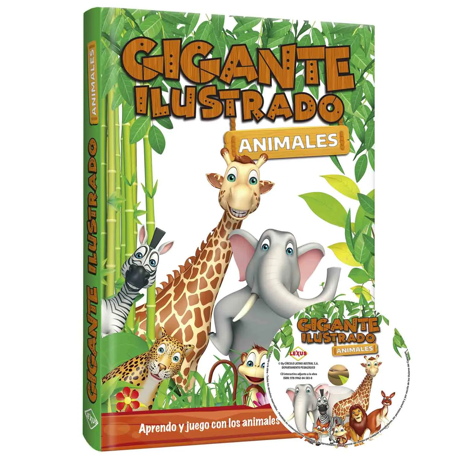 Gigante Ilustrado Animales + Cdrom