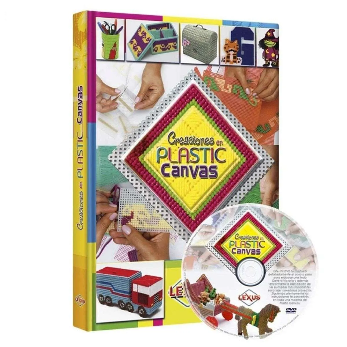Creaciones En Plastic Canvas 1 Tomo + Cd