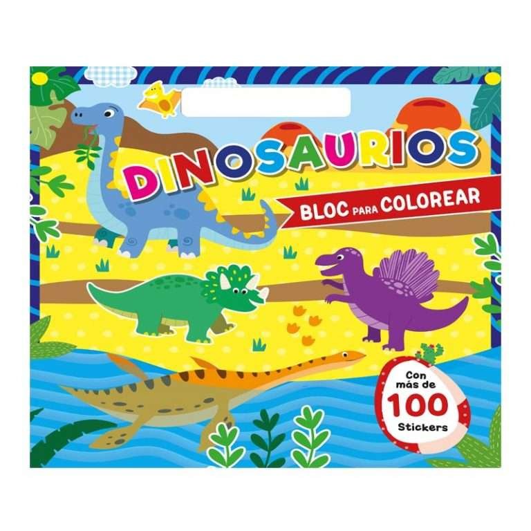 Dinosaurios Libro Para Colorear - Lexus Editores Colombia