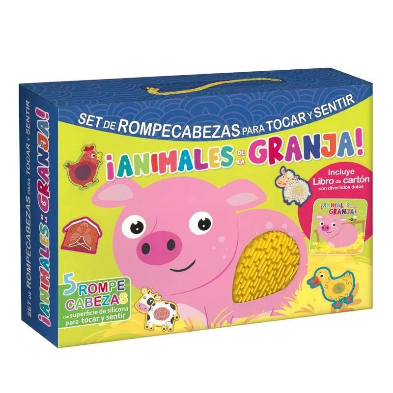 Animales De La Granja Rompecabezas Para Armar Y Sentir
