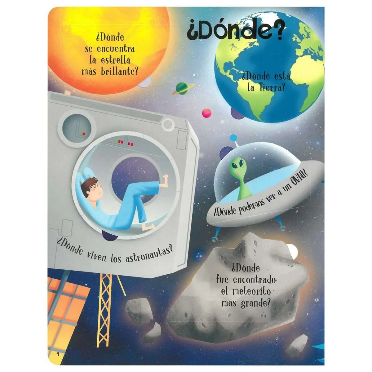 El Espacio – Libro Levanta Tapitas - Imagen 3