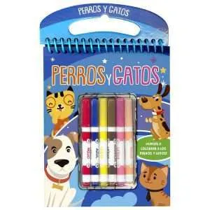 Perros y Gatos, Vamos a Colorear