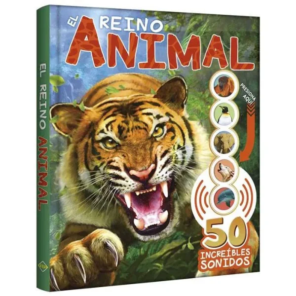 Libro El Reino Animal, con Sonidos