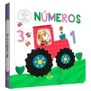 Libro de Números con Relieve
