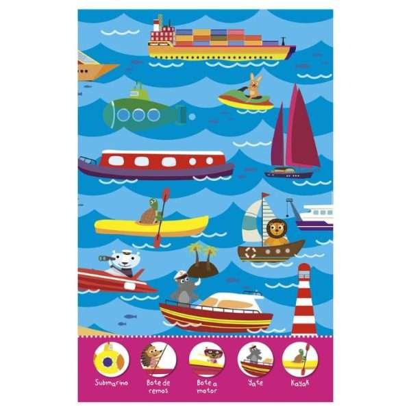 Libro con Sonidos – Busca y Encuentra Transportes - Imagen 4