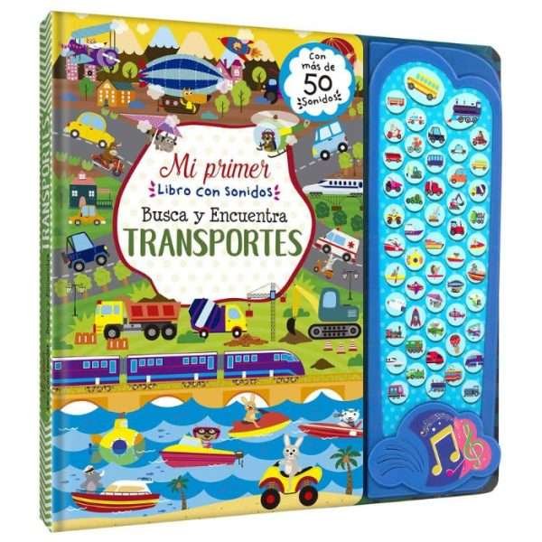 Libro con Sonidos – Busca y Encuentra Transportes